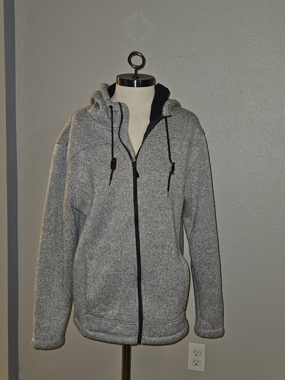 Men's Rugged Elements Full-Zip Hooded Sweater